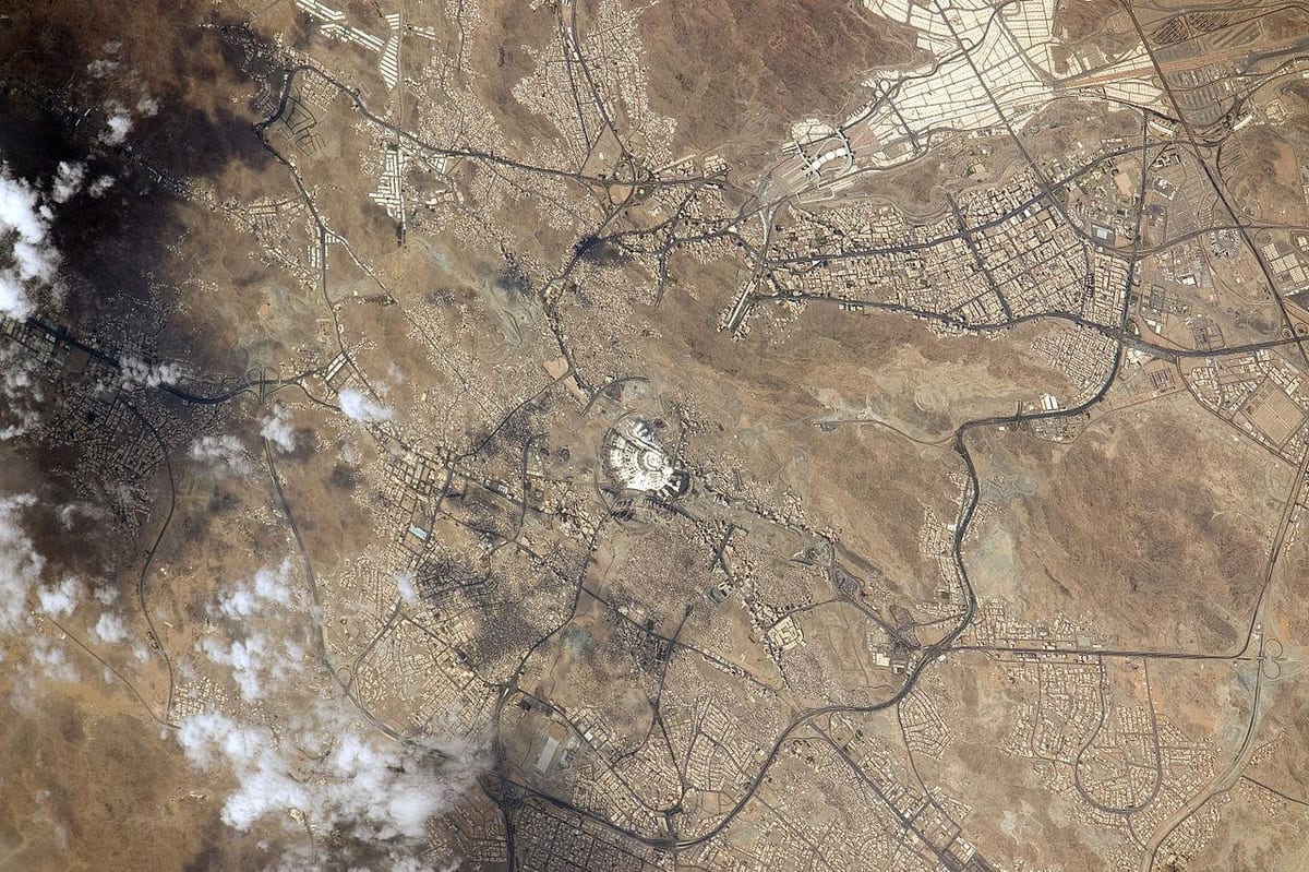מפה של wikimapia מכה